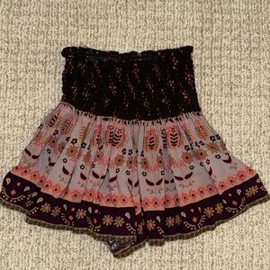 Natural Life Patterned Skirt